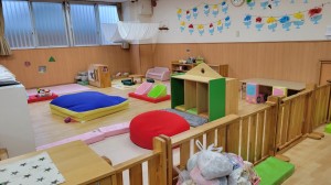 なのはなこども園園内研修　―1歳児の保育―